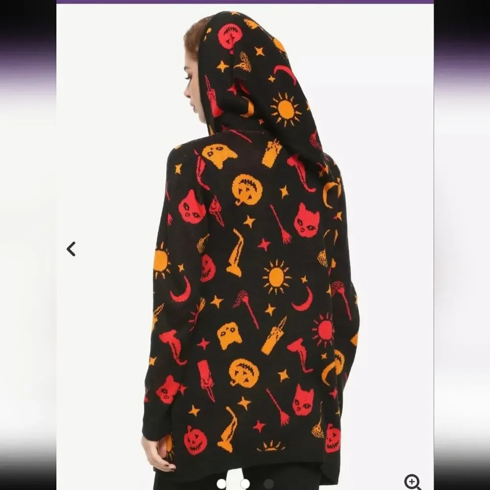 Hocus Pocus Her Universe Disney Danni Halloween Witch Cardigan/Costume Size Med - Picture 12 of 12